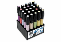 Chartpak AD Marker 25-Color Pastel Set