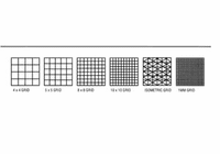 Clearprint 1000H Series 18 x 24 Vellum 100-Sheet Pack 10x10 Grid