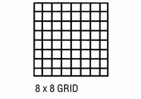Clearprint 1000H Series 30 x 20yd Vellum Roll 8x8 Grid
