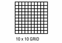 Clearprint 1000H Series 42 x 20yd Vellum Roll 10x10 Grid