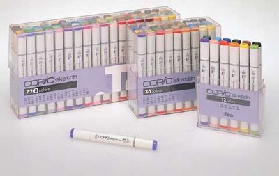 COPIC SKETCH Marker Sets - Click to enlarge