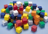 Didax Easyshapes Color Cubes