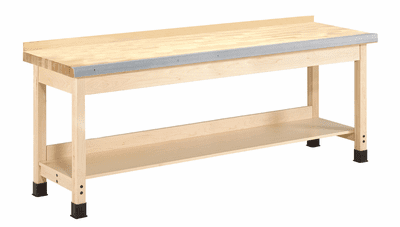 DIVERSIFIED WOODCRAFTS Aux. Workbench - Wall Series., 37"-21