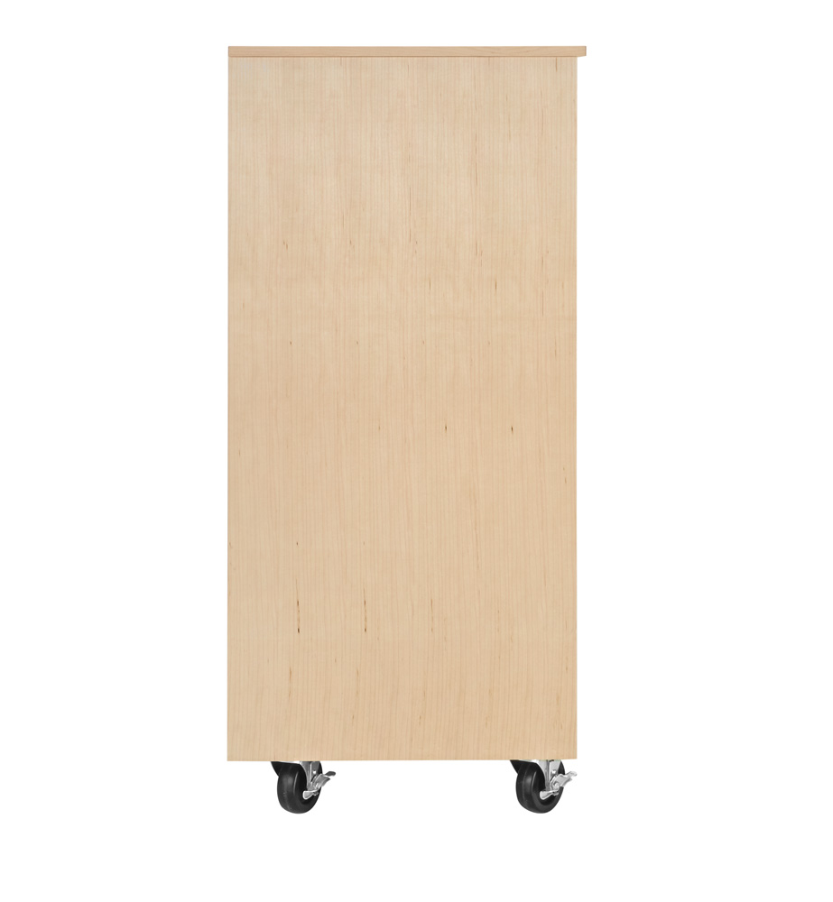 DIVERSIFIED WOODCRAFTS Diversified Woodcrafts Mobile Tote Tray Storage