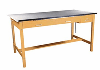 DIVERSIFIED WOODCRAFTS Instructor's Art/Drafting Table - 72"W