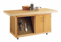 DIVERSIFIED WOODCRAFTS Mobile Workbench