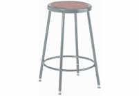 DIVERSIFIED WOODCRAFTS Steel Stool  24" High