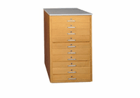 DIVERSIFIED WOODCRAFTS Taboret - 10 drawers