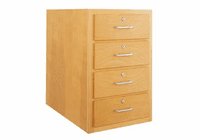 DIVERSIFIED WOODCRAFTS Wood Low Base - 4 drawers