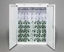 DIVERSIFIED WOODCRAFTS Eye Safety Cabinet - Lab