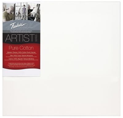 Fredrix red label 12 x 12 stretched artist Canvas