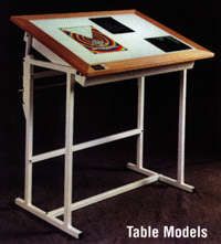 Gagne TABLE LIGHT BOX  size 30"W x 42"L x 39"H LED 