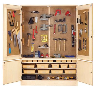 DIVERSIFIED WOODCRAFTS General Tool Storage Cabinet