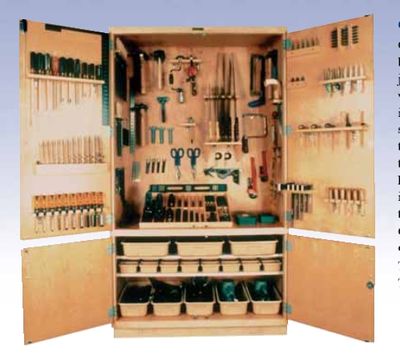 DIVERSIFIED WOODCRAFTS General Tool Storage Cabinet - 48"