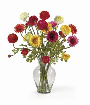 Gerber and Ranunclus-Mixed