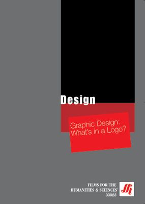 Graphic Design: What's in a Logo?  Video  (DVD)