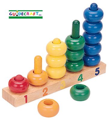 GUIDECRAFT 1-2-3-4-5 RING COUNTER
