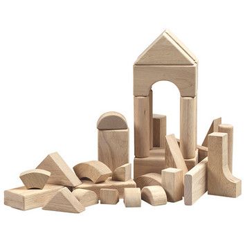 Guidecraft 34 pc. Hardwood Unit Block Set