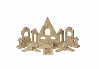Guidecraft 76 pc. Hardwood Deluxe Blk Set