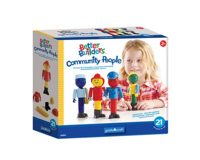 Guidecraft Better Builders® Community People