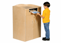 Guidecraft Book drop with Cart