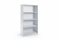 GUIDECRAFT Classic 48" Bookshelf - Gray