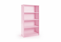 GUIDECRAFT Classic 48" Bookshelf - Pink