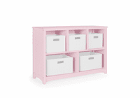GUIDECRAFT Classic Bookshelf - Pink
