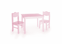GUIDECRAFT Classic Table & Chair Set - Pink