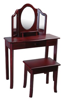 Guidecraft Classic Vanity and Stool - Click to enlarge