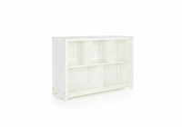 GUIDECRAFT Classic White Bookshelf