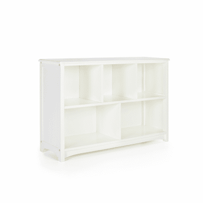 GUIDECRAFT Classic White Bookshelf