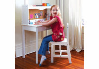 GUIDECRAFT Classic White Desk