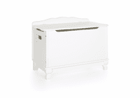 GUIDECRAFT Classic White Toy Box