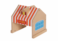 Guidecraft Community Buildings Set 6pcs