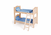 GUIDECRAFT Doll Bunk Bed Natural