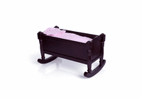 GUIDECRAFT Doll Cradle Espresso