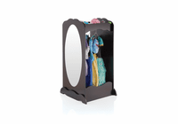 GUIDECRAFT Dress-Up Cubby Center - Espresso