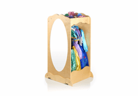 GUIDECRAFT Dress-Up Cubby Center - Natural
