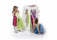 GUIDECRAFT Dress-Up Cubby Center - White