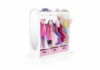 GUIDECRAFT Dress-Up Storage Center - White