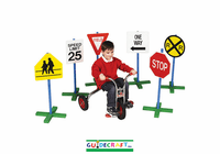 Guidecraft Drivetime Signs - Set of 6