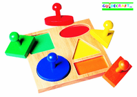 GUIDECRAFT GEOMETRIC PUZZLE BOARD