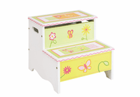 Guidecraft Gleeful Bugs Storage Step-Up