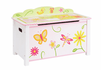 Guidecraft Gleeful Bugs Toy Box