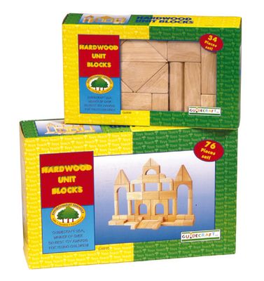 GUIDECRAFT HARDWOOD BLOCK SET