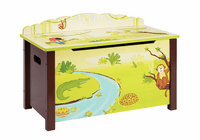 Guidecraft Jungle Party Toy Box