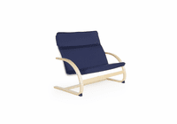 GUIDECRAFT Kiddie Rocker Couch - Blue