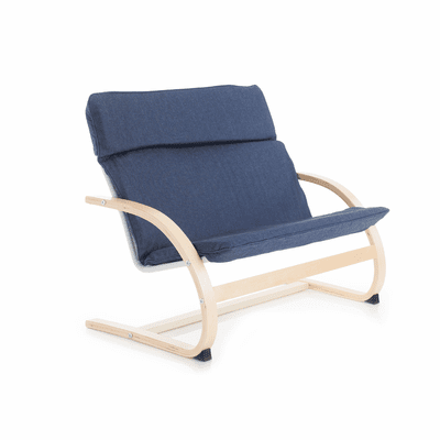 GUIDECRAFT Kiddie Rocker Couch - Denim