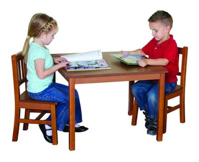Guidecraft   Mission Table And Chair